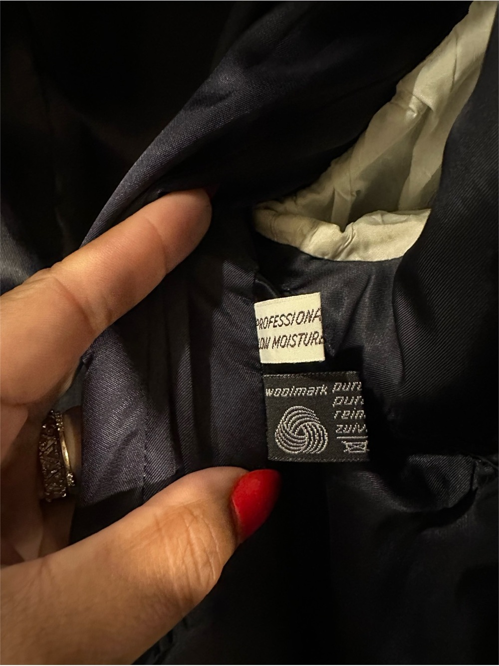 YSL Vintage Men's Blazer in Navy Blue - Size Small Slim (see measurements) - Picture 9 of 16
